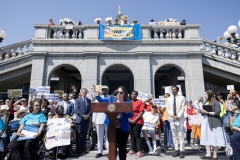Rally for Mass Transit funding