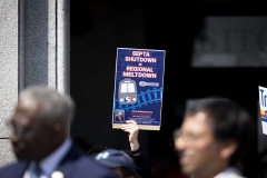 Rally for Mass Transit funding