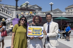 Rally for Mass Transit funding