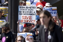Rally for Mass Transit funding