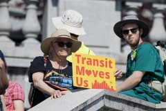 Rally for Mass Transit funding