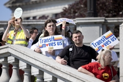 Rally for Mass Transit funding