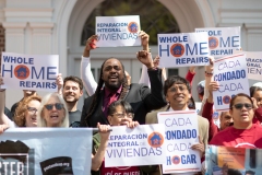 April 21, 2023 — State Senator Nikil Saval (D–Philadelphia) and State Representative Ismail Smith-Wade-El (D–Lancaster) joined Lancaster Stands Up, POWER Interfaith, CASA, and residents and community leaders in a united call for permanent funding for Pennsylvania’s groundbreaking Whole-Home Repairs Program.