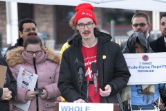 March 23, 2022 − State Senator Nikil Saval and Berks Stands Up brought together residents, community leaders, and elected officials in a united call for the passage of Pennsylvania’s Whole-Home Repairs Act (SB1135), a groundbreaking bipartisan bill that establishes a one-stop shop for home repairs and weatherization while creating new, family-sustaining jobs in a growing field.