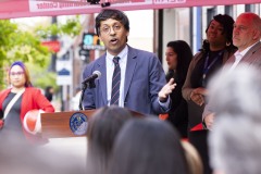 April 12, 2024: State Senator Nikil Saval and State Representative Mary Isaacson celebrated a $500,000 grant to Zhang Sah Martial Arts & Learning Center through the commonwealth’s Local Share Account–Philadelphia program, an initiative that awards funding to economic development, neighborhood revitalization, community improvement, and public interest projects in the City of Philadelphia.  