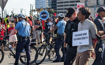 Senator Nikil Saval Arrested for Protesting Aramark’s Treatment of Philadelphia Stadium Workers